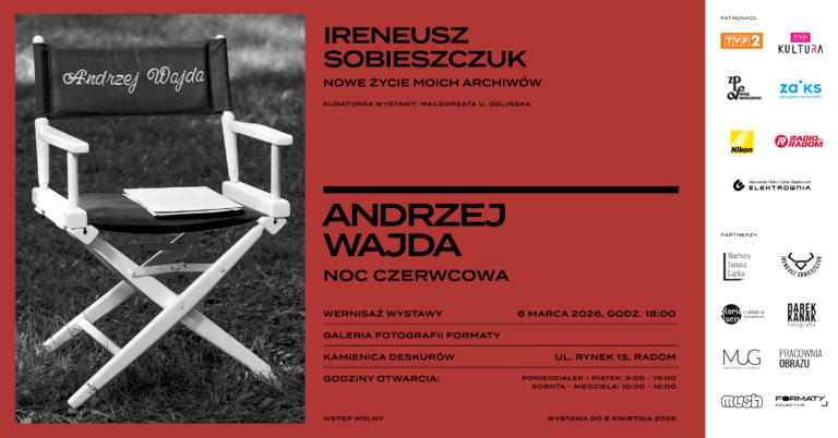 Wystawa Ireneusza Sobieszczuka – „Andrzej Wajda – Noc Czerwcowa”