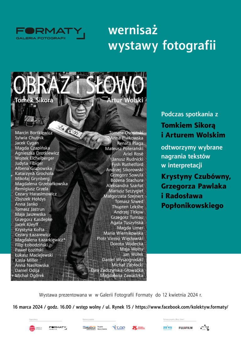 Wystawa Tomasza Sikory „Obraz i słowo” oraz otwarcie Galerii Fotografii FORMATY